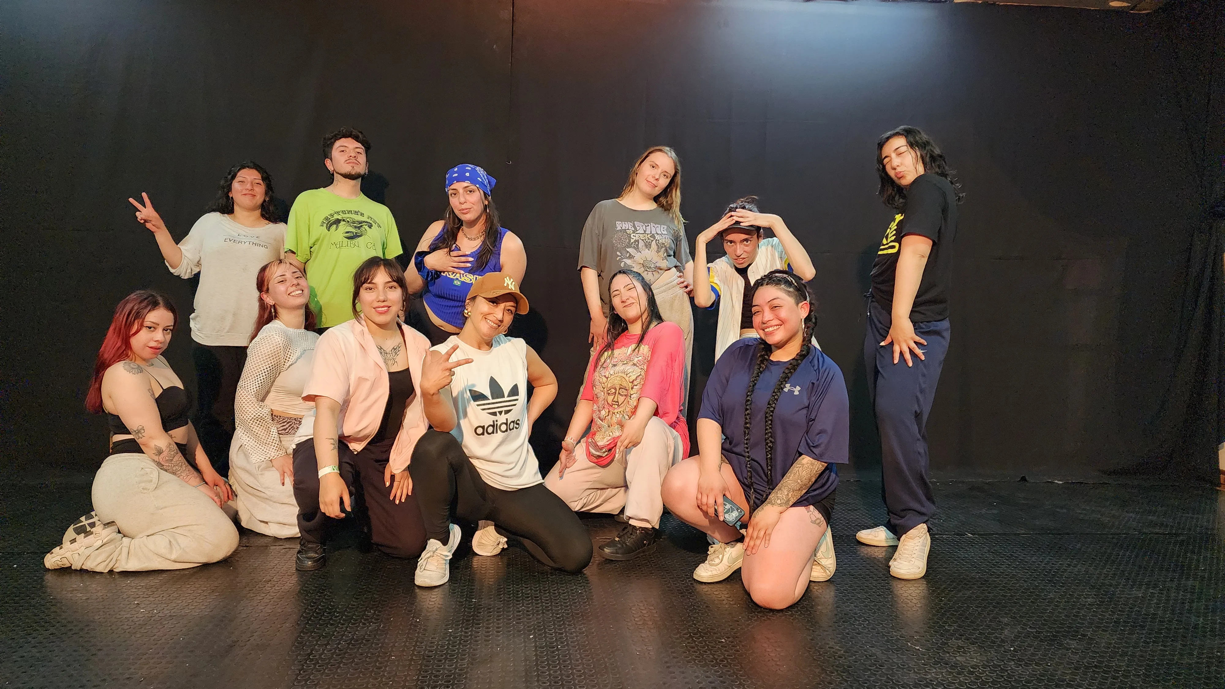 La Gisse enseñando Dancehall